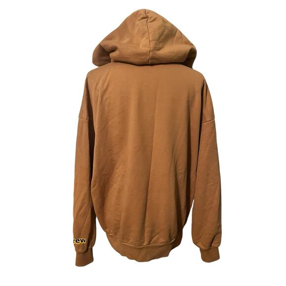 Drew House Justin Bieber Logo Hoodie•S•Mustard Gold Yellow Heavyweight Oversized - Picture 2 of 10